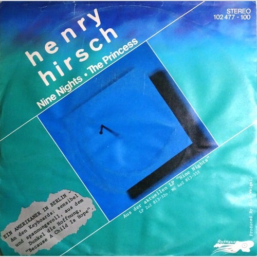 7", Single Henry Hirsch - Nine Nights / The Princess