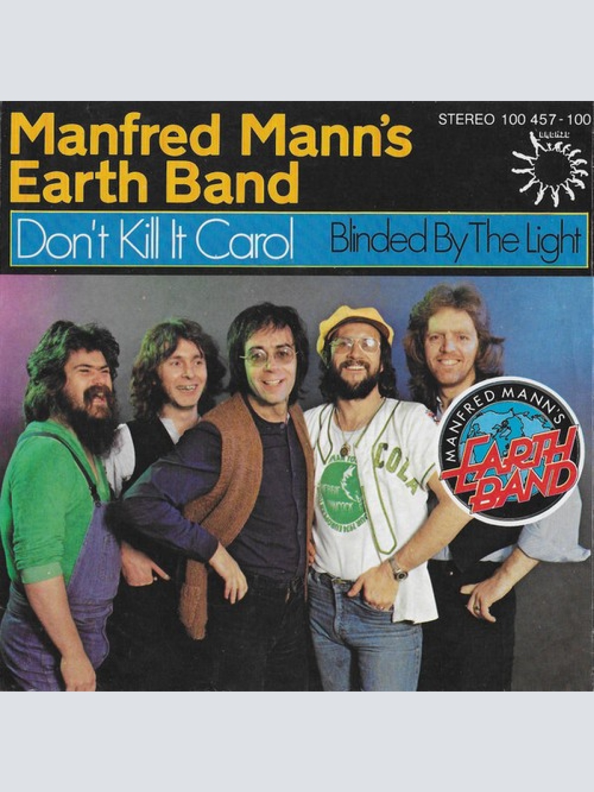 7", Single Manfred Mann's Earth Band - Don't Kill It Carol