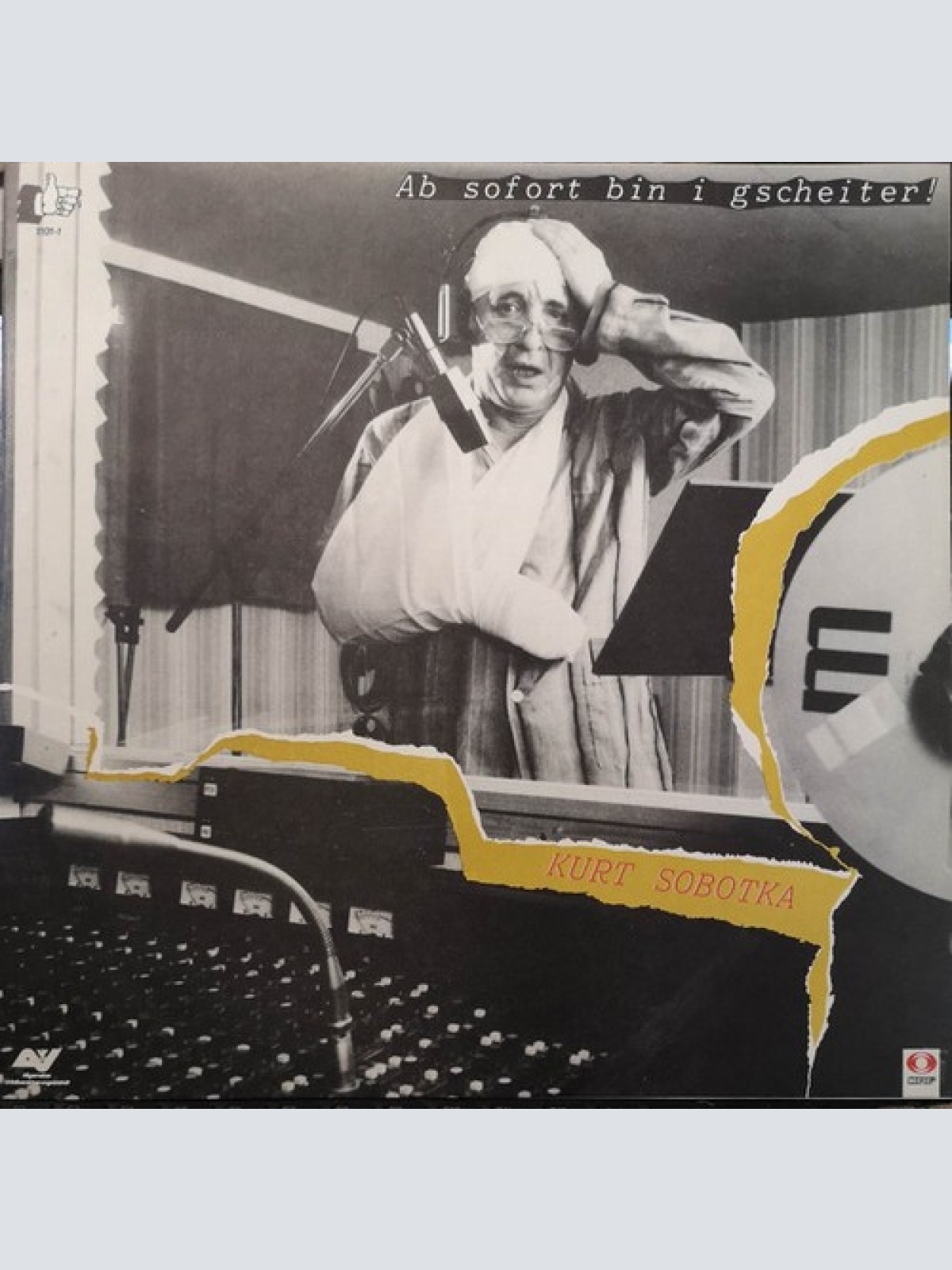LP, Album Kurt Sobotka - Ab Sofort Bin I Gscheiter!