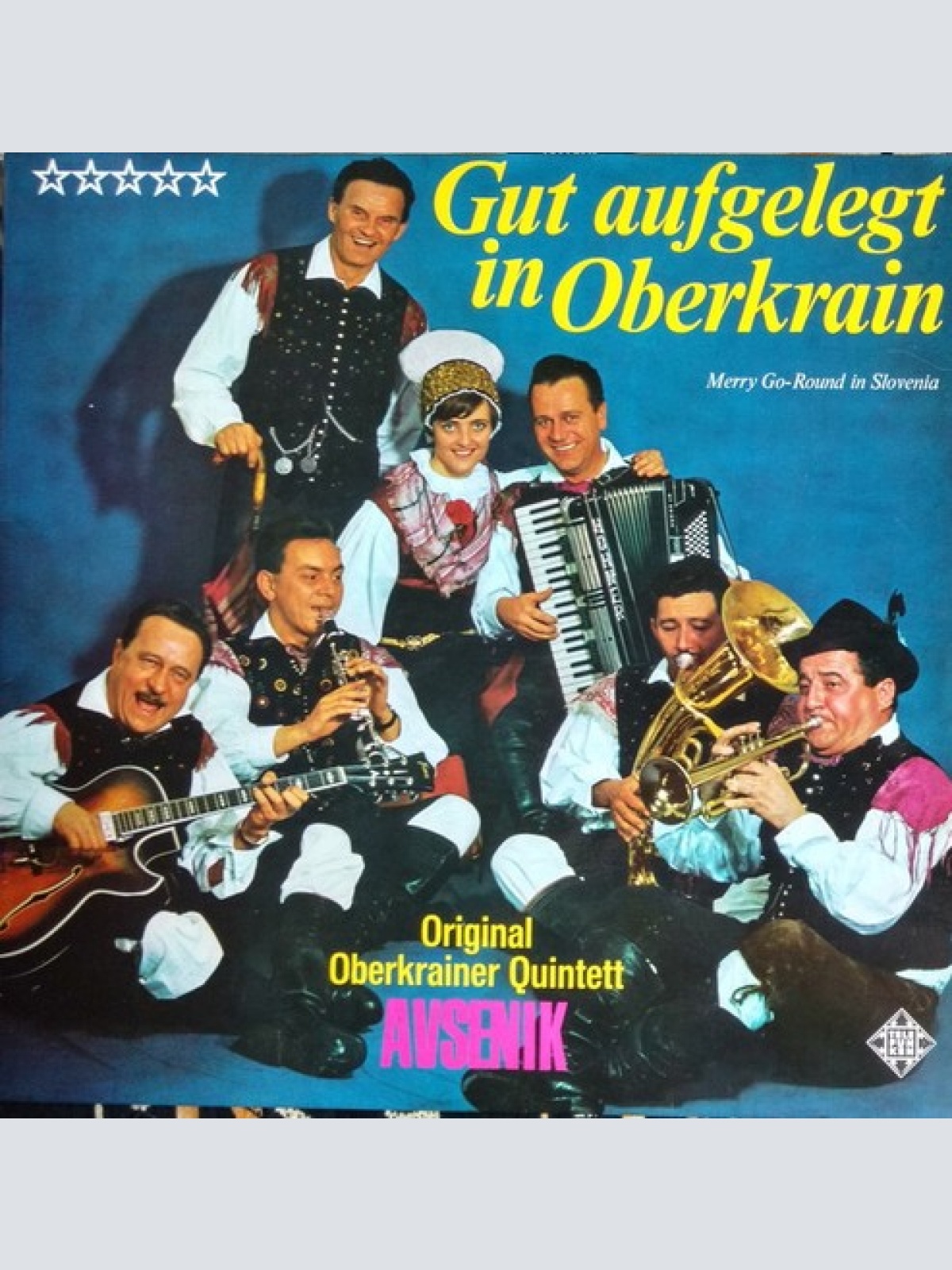 LP Original Oberkrainer Quintett Avsenik* - Gut Aufgelegt In Oberkrain
