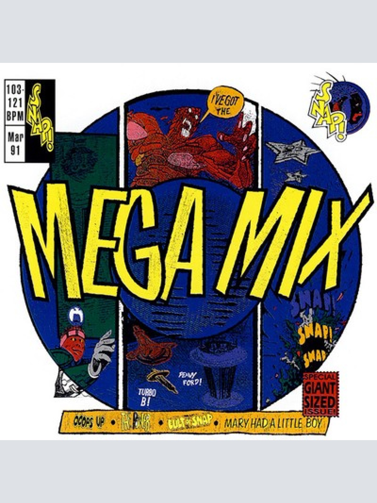 CD, Maxi Snap! - Mega Mix