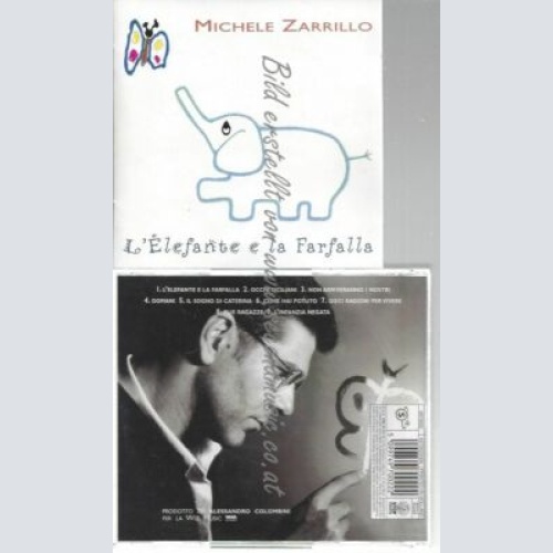 CD--MICHELE ZARRILLO | --L'ELEFANTE E LA FARFALLA
