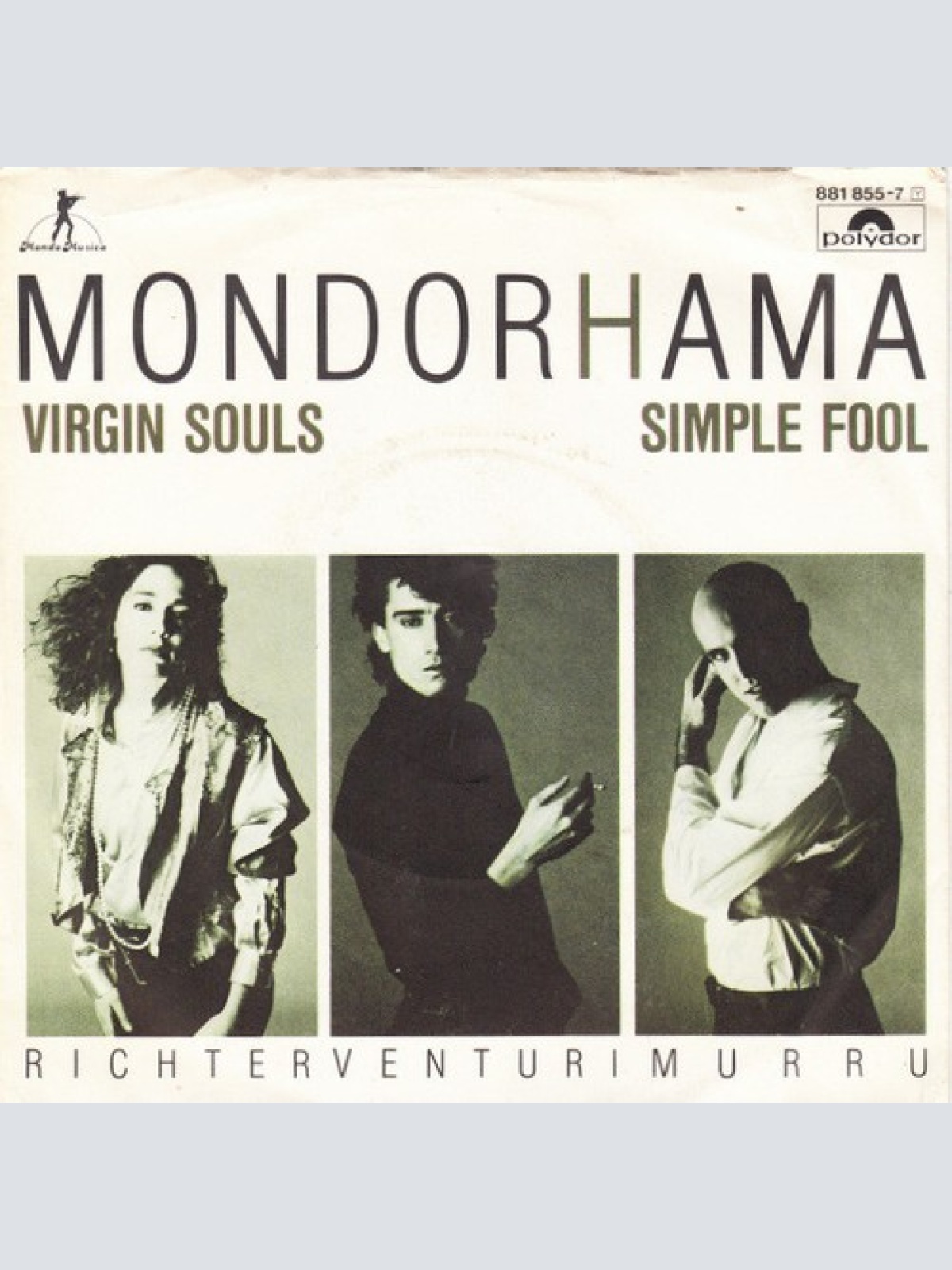 7", Single Mondorhama - Virgin Souls / Simple Fool