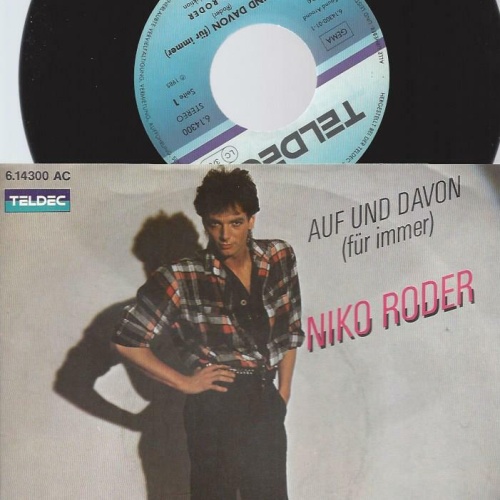 7" Niko Roder – Auf Und Davon (Für Immer)