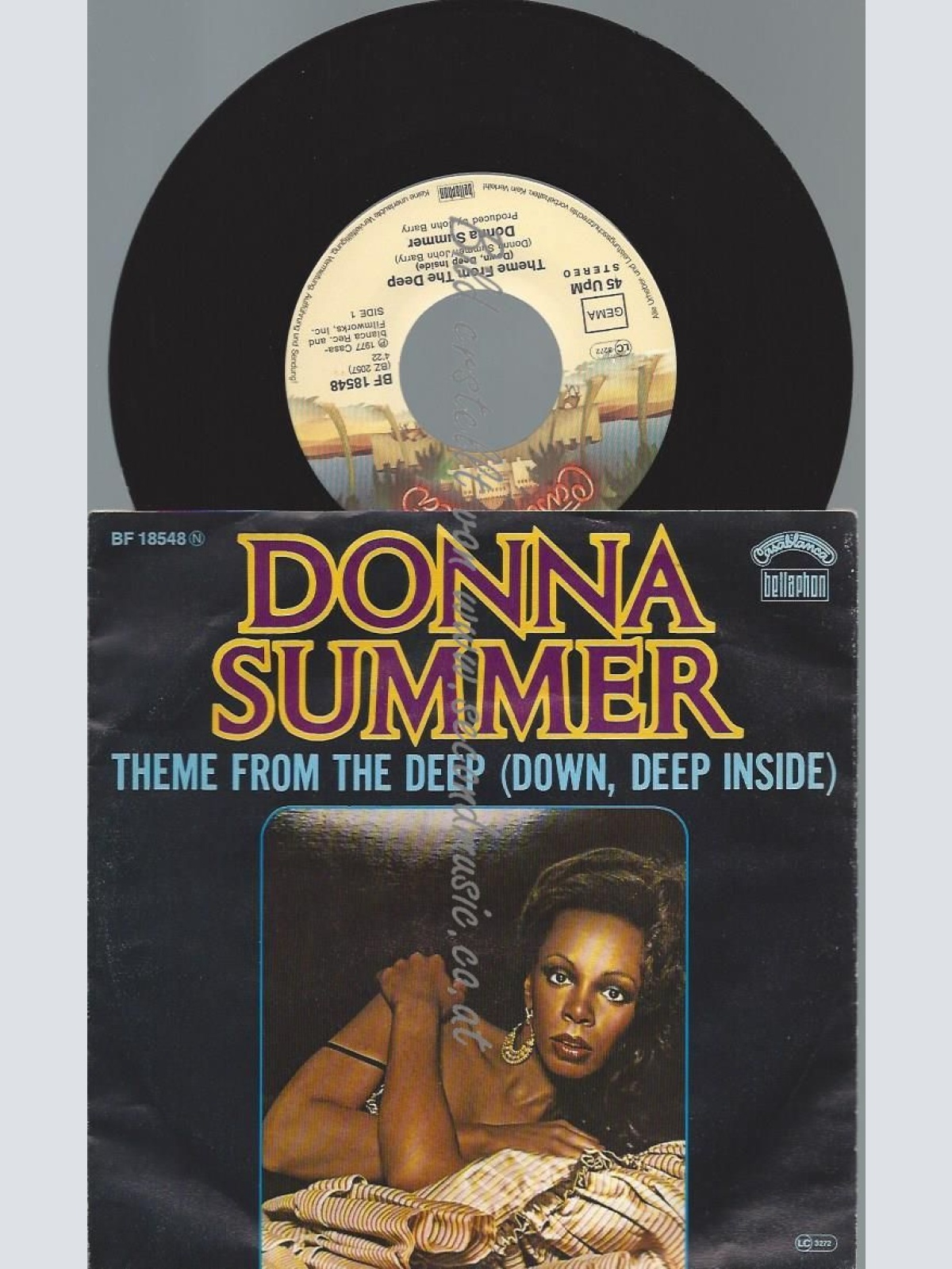 7"    Donna Summer, John Barry  Theme From The Deep