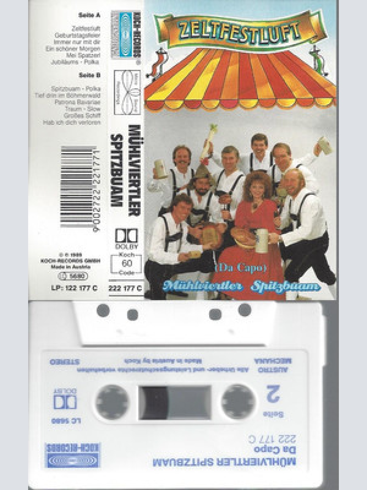 MC-MÜHLVIERTLER SPITZBUAM --ZELTFESTLUFT