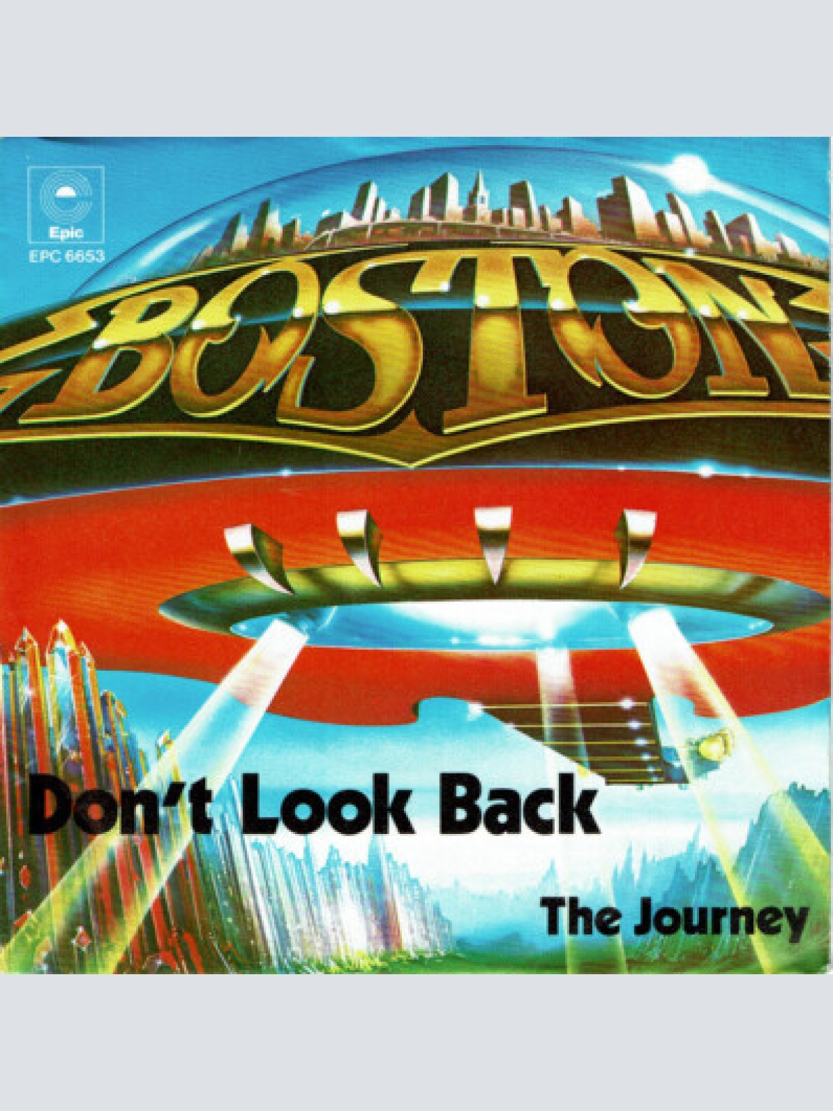 7", Single, Promo Boston - Don't Look Back