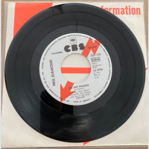 7", Single, Promo Neil Diamond - The Last Picasso