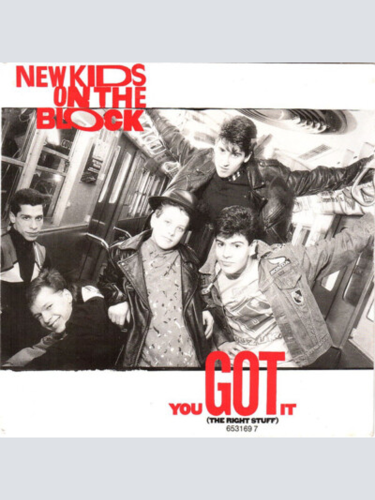 7", Single New Kids On The Block - You Got It (The Right Stuff)