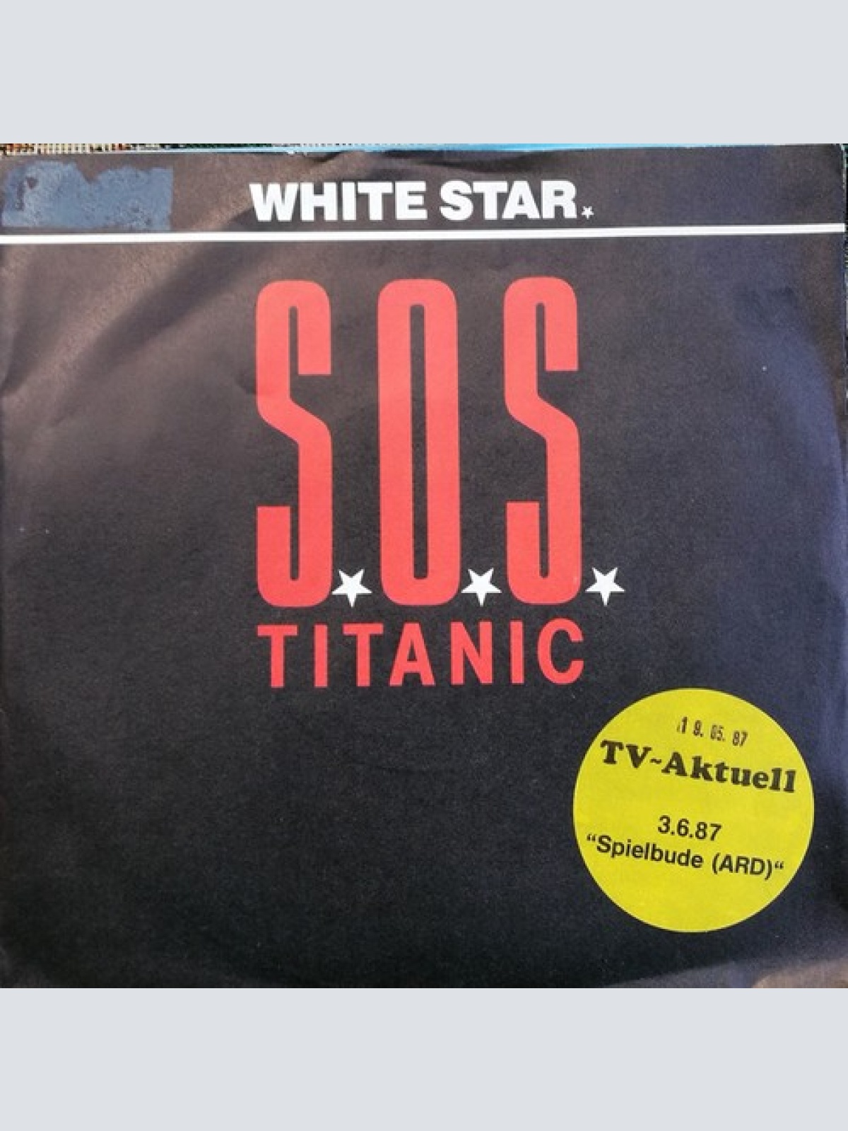 7", Single White Star (3) - S.O.S Titanic