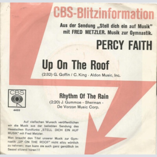 7", Single, Promo Percy Faith - Up On The Roof