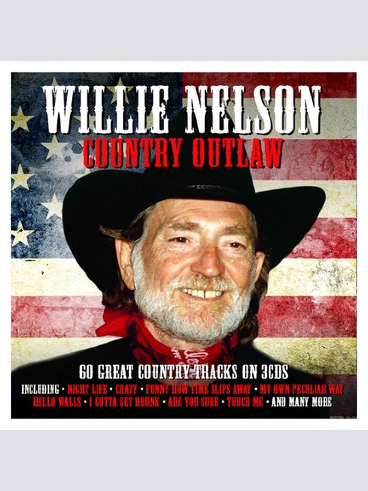 3xCD, Comp Willie Nelson - Country Outlaw