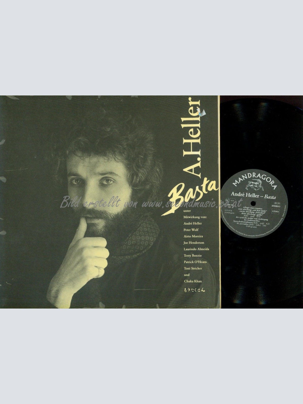 LP-ANDRE HELLER BASTA // FOC