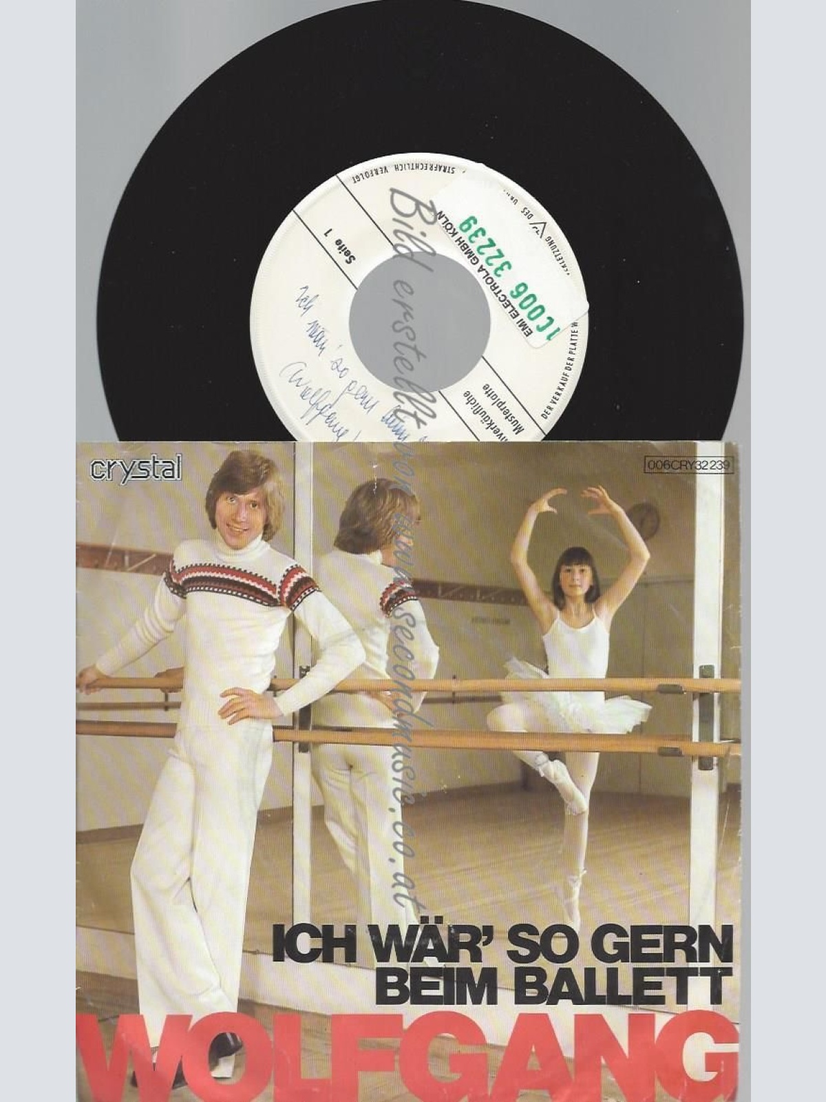 7"  Wolfgang – Ich Wär So Gern Beim Ballett  // PROMO