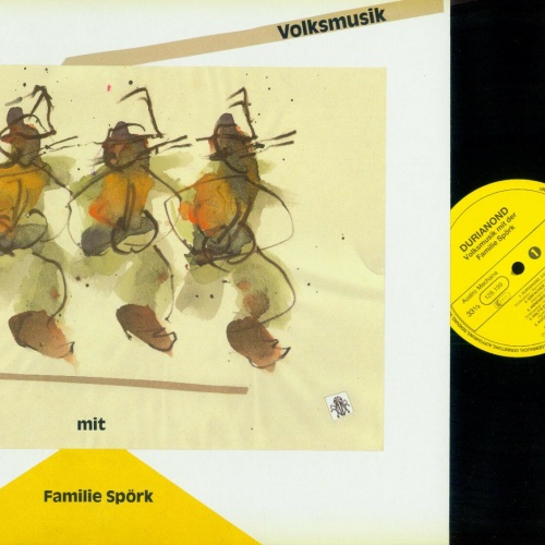 LP--Volksmusik mit der Familie Spörk   //NM