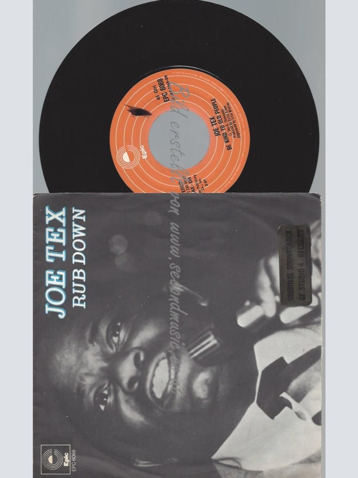 7"   Joe Tex  Rub Down