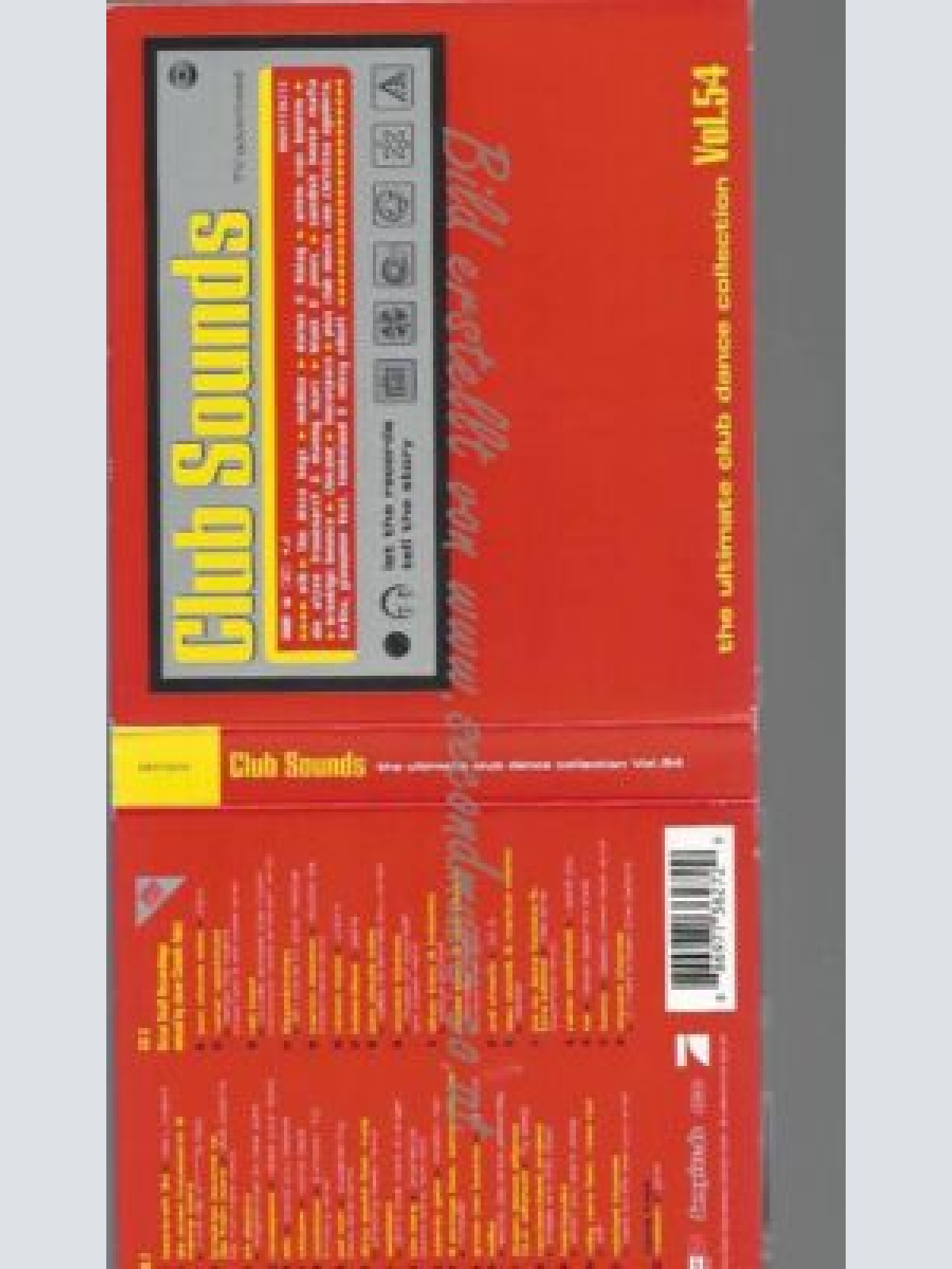 CD--VARIOUS--CLUB SOUNDS VOL.54