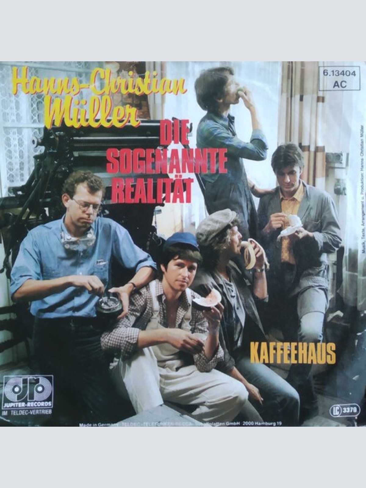 7", Single Hanns Christian Müller - Die Sogenannte Realität