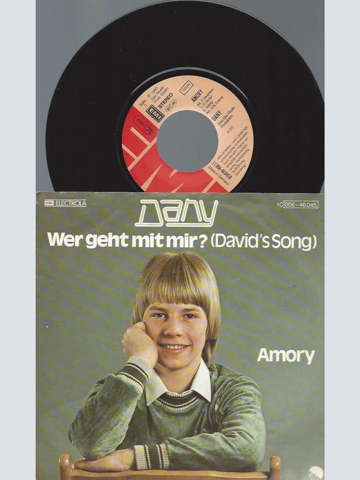 7" Dany  – Wer Geht Mit Mir?