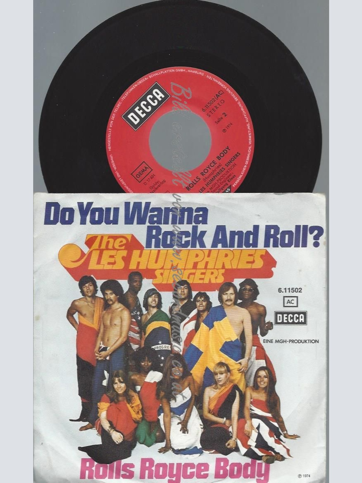 7"  The Les Humphries Singers – Do You Wanna Rock And Roll