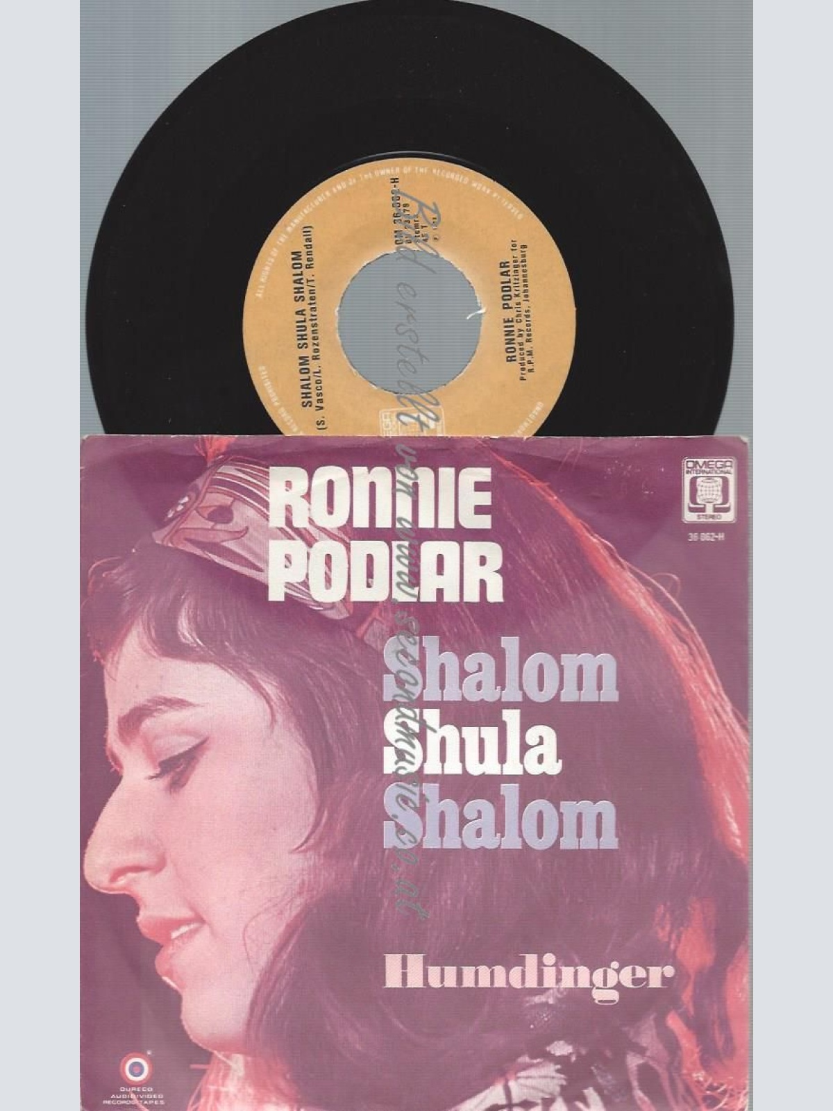 7 Ronnie Podlar  Shalom Shula Shalom