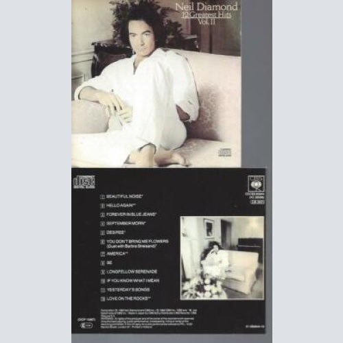 CD -Neil Diamond  12 Greatest Hits, Volume II