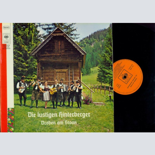 LP-   Die Lustigen Hinterberger  Droben Am Stoan