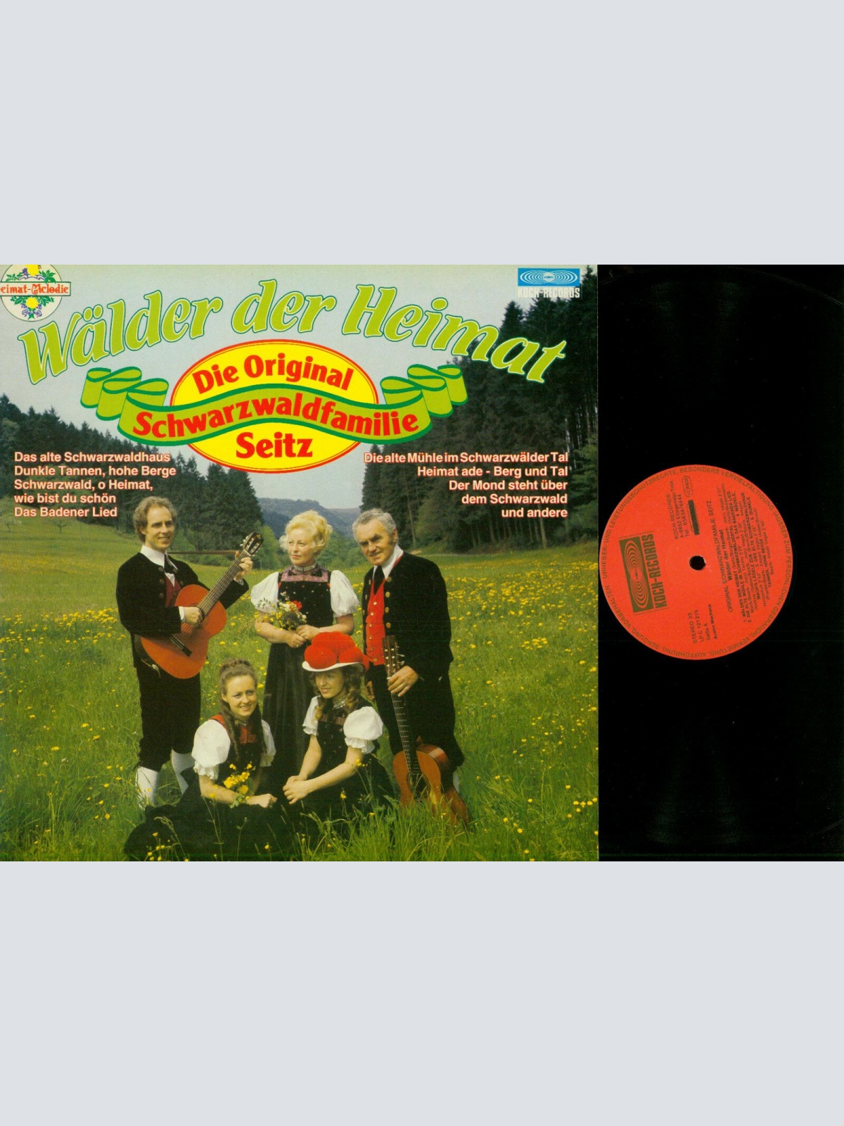 LP--Schwarzwaldfamilie Seitz – Wälder der Heimat    / NM