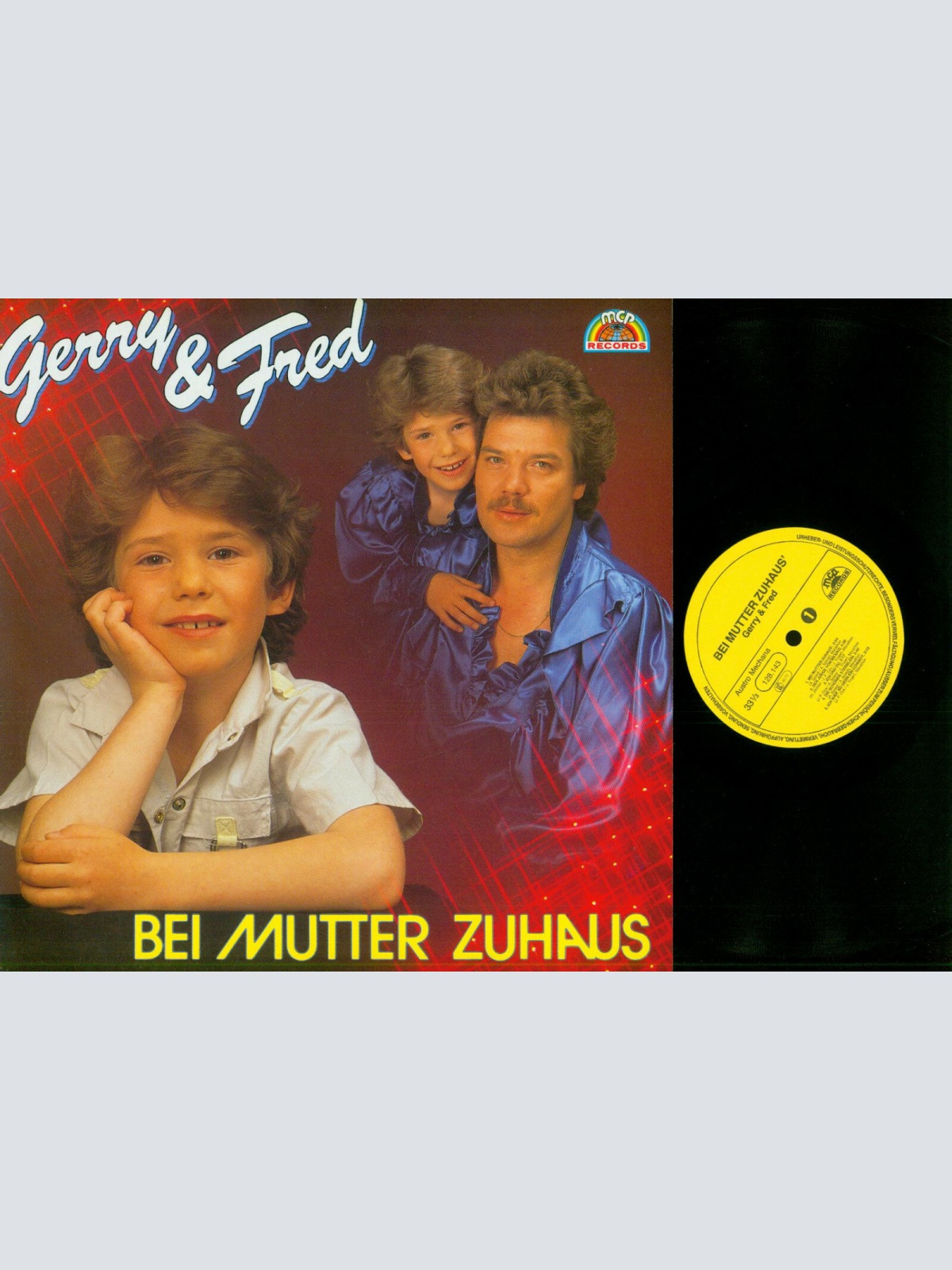 LP-- Gerry & Fred – Bei Mutter Zuhaus    / NM
