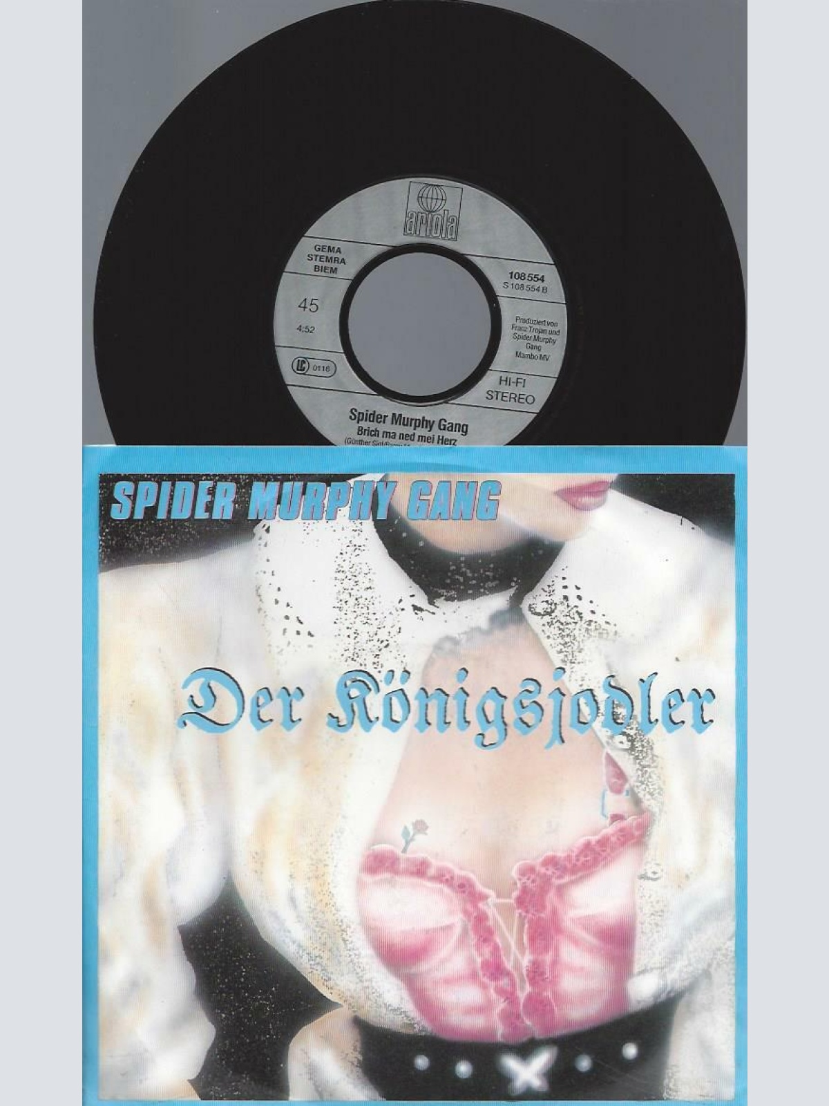 7" Spider Murphy Gang – Der Königsjodler