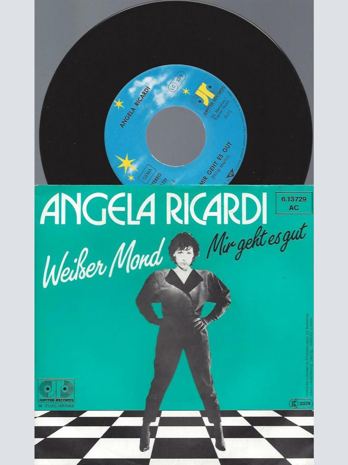 7" Angela Ricardi – Weißer Mond
