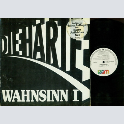 LP-  Die Härte  Wahnsinn I  / ohne Aufkleber // Limited