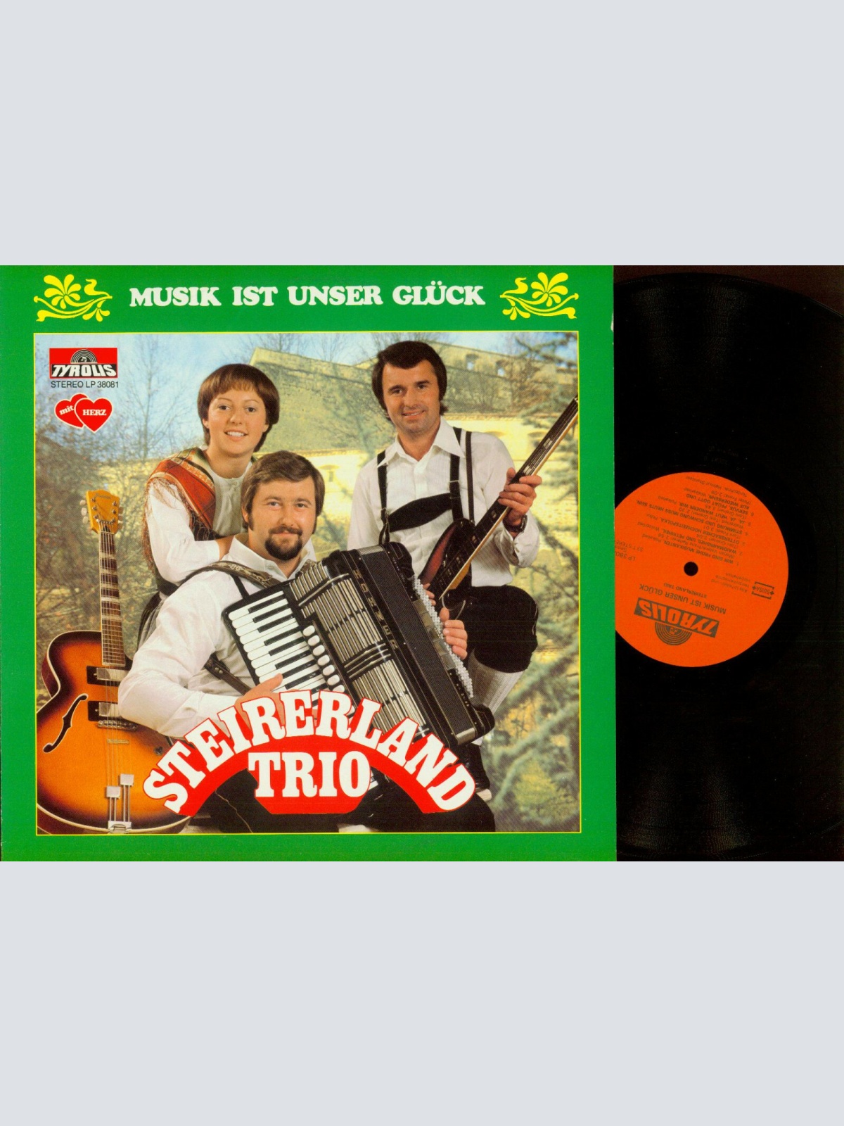 LP--Steirerland Trio – Musik Ist Unser Glück   //NM