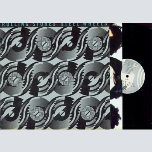 LP--  Rolling Stones – Steel Wheels // OIS