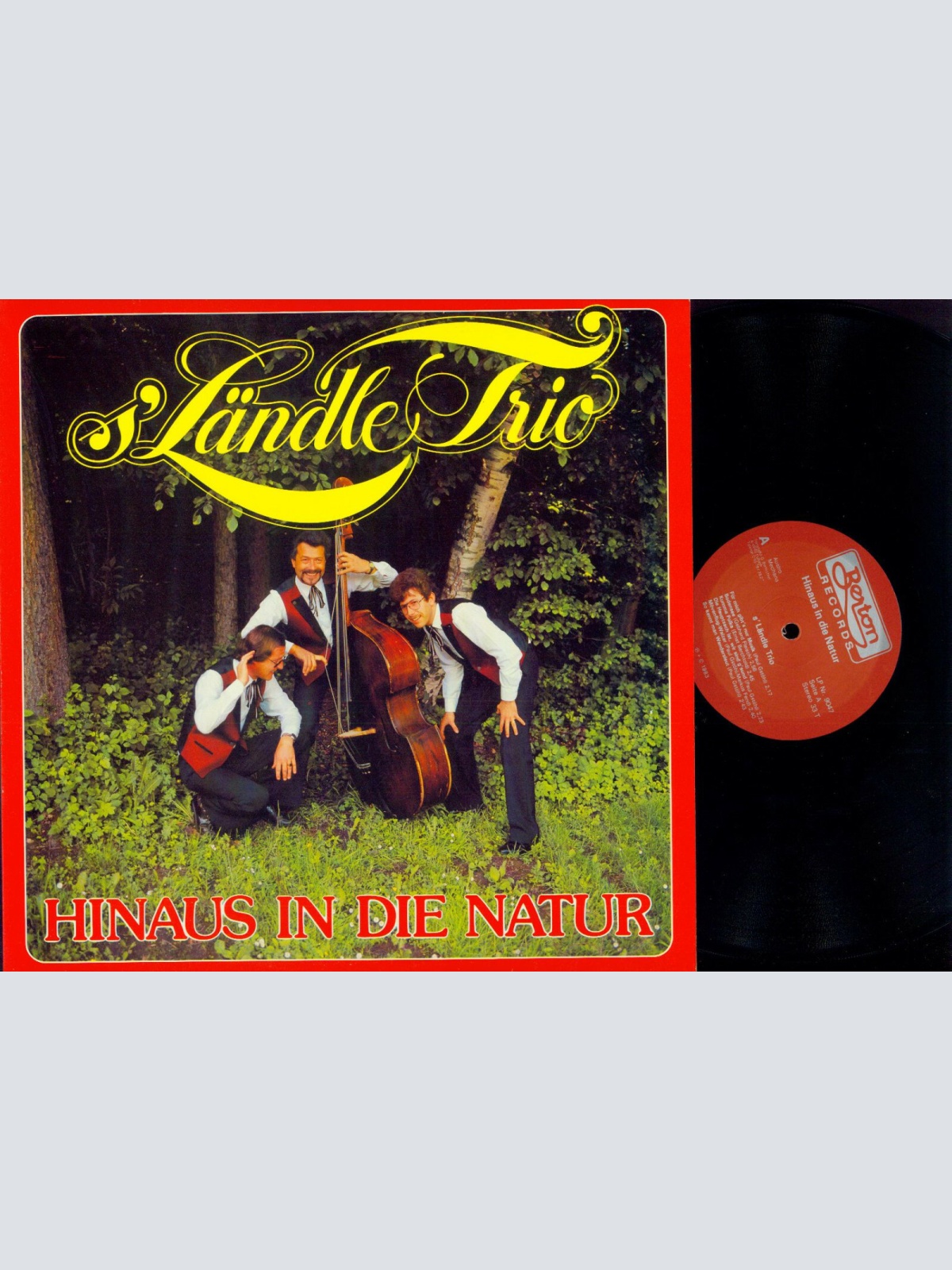 LP--s'Ländle Trio -- Hinaus in die Natur //NM