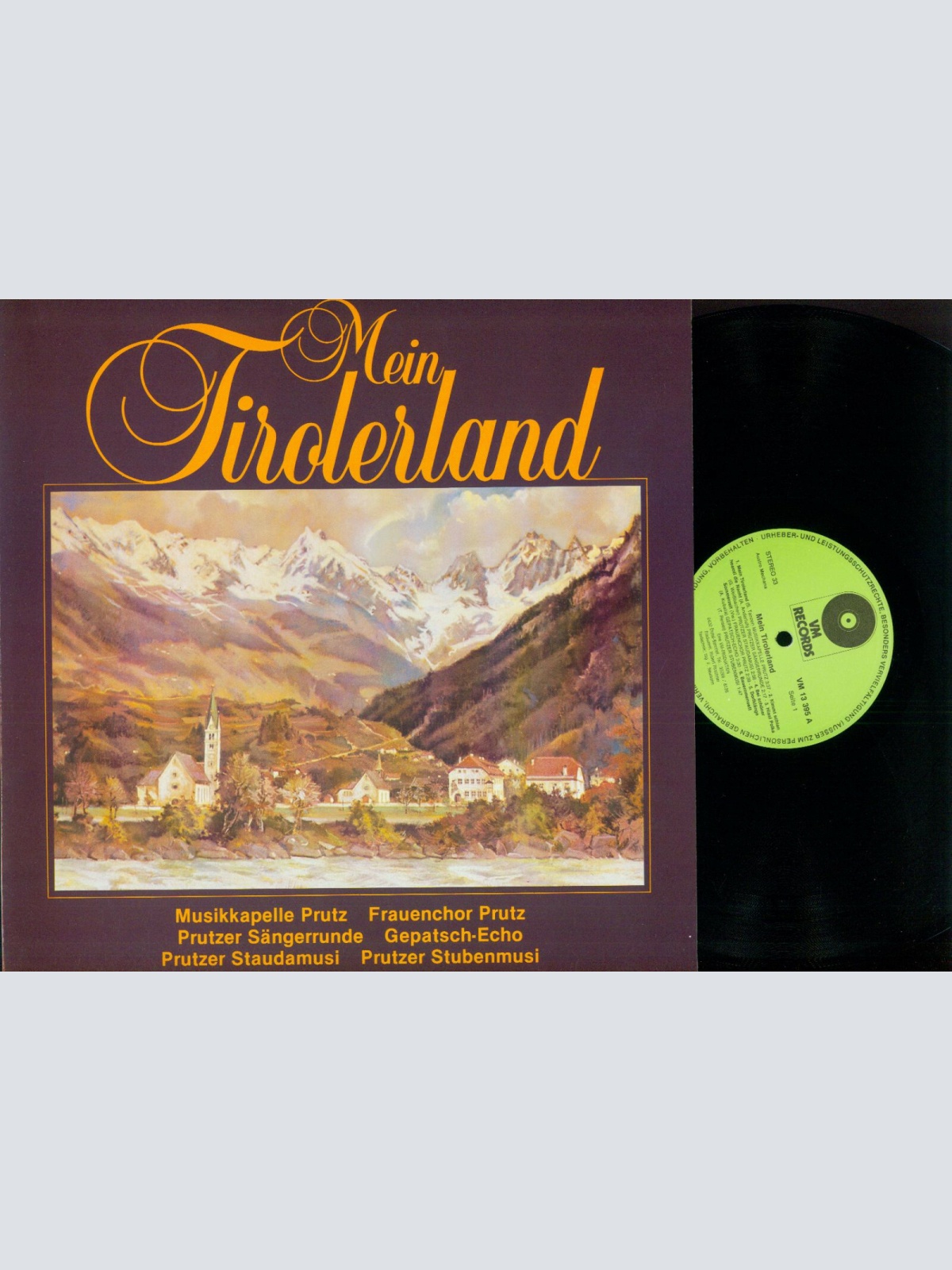 LP--Musikkapelle Prutz  // Mein Tirolerland  //NM