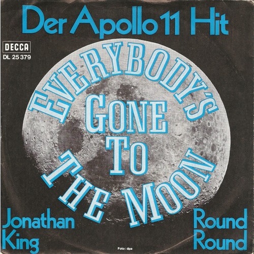 7", Single, M/Print, Promo, RE Jonathan King - Everybody's Gone To The Moon