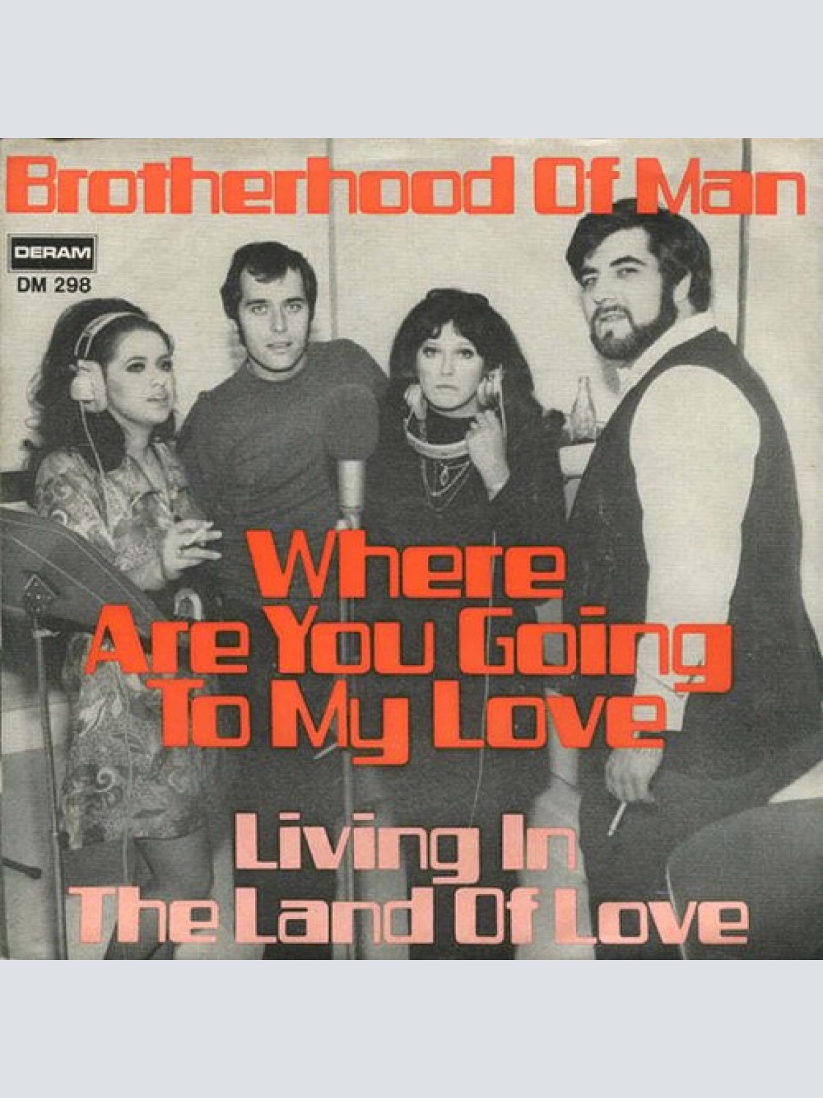 7", Single, Promo Brotherhood Of Man - Where Are You Going To My Love