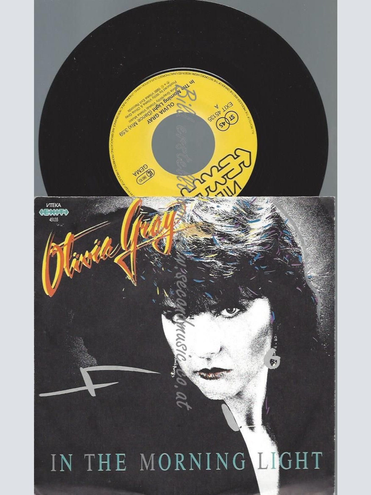 7"   Olivia Gray  In The Morning Light