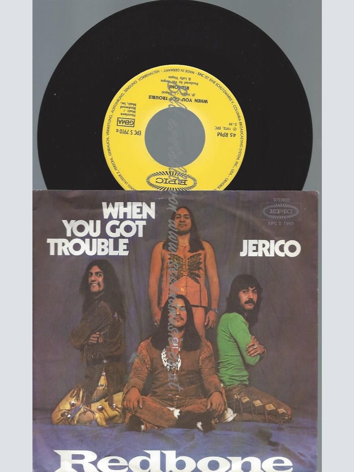 7"   Redbone  When You Got Trouble