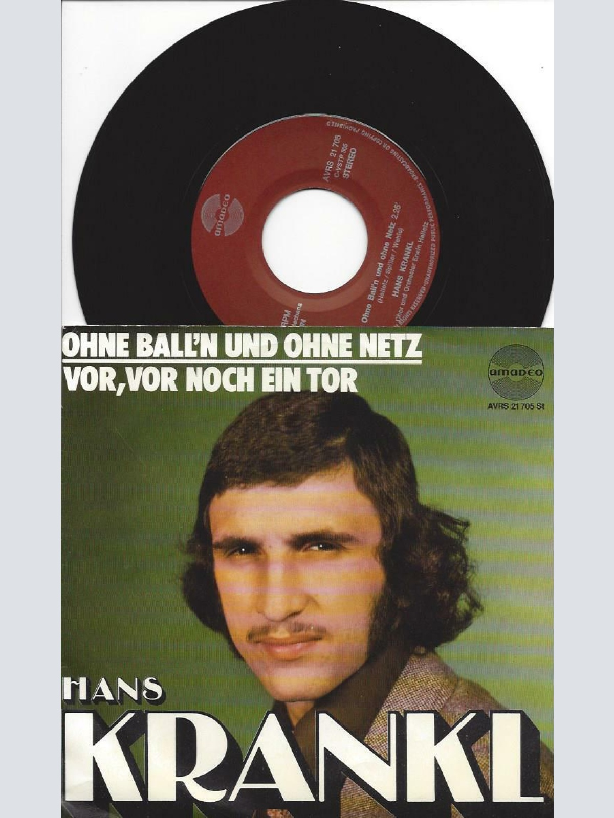 7"   Hans Krankl  Ohne Ball'n Und Ohne Netz