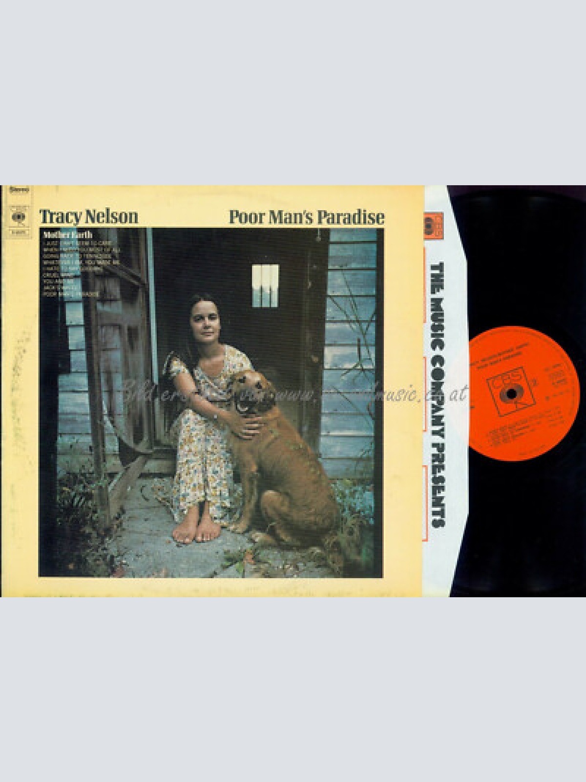 LP-  Tracy Nelson / Mother Earth   – Poor Man's Paradise // NL 65570