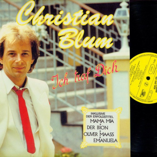 LP--Christian Blum – Ich Traf Dich   //NM