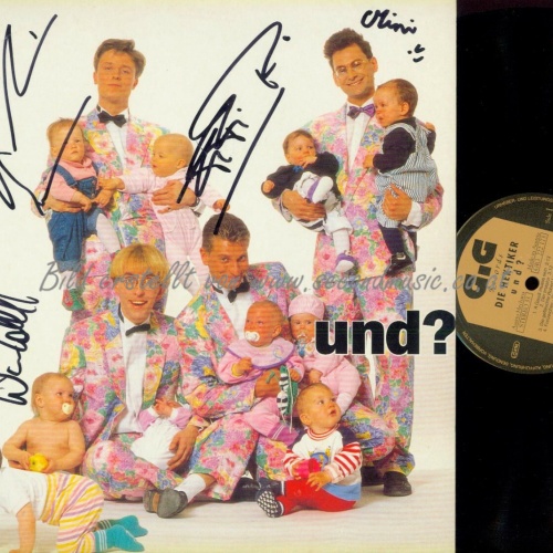 LP - Die Hektiker – Und  // SIGNIERT //MIT  AUTOGRAMMEN