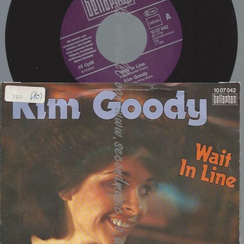 7"  Kim Goody  Wait In Line