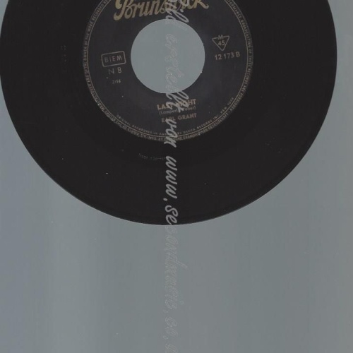 7"   Earl Grant  Last Night (I Went Out Of My Mind) / Imitation Of Life