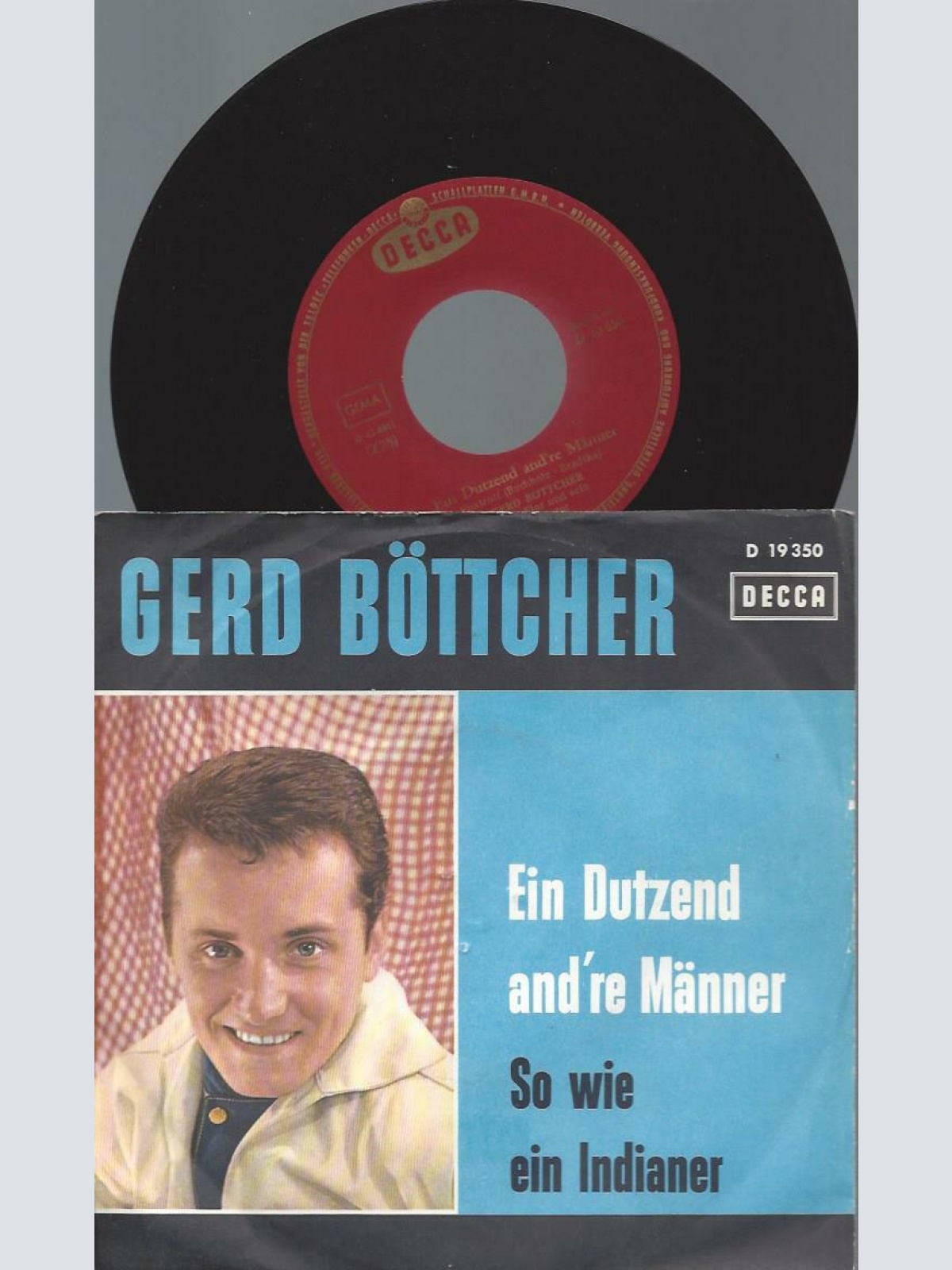 7" Gerd Böttcher – Ein Dutzend And're Männer