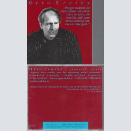 CD - Otto Schenk  Hänger nennen die Schauspieler