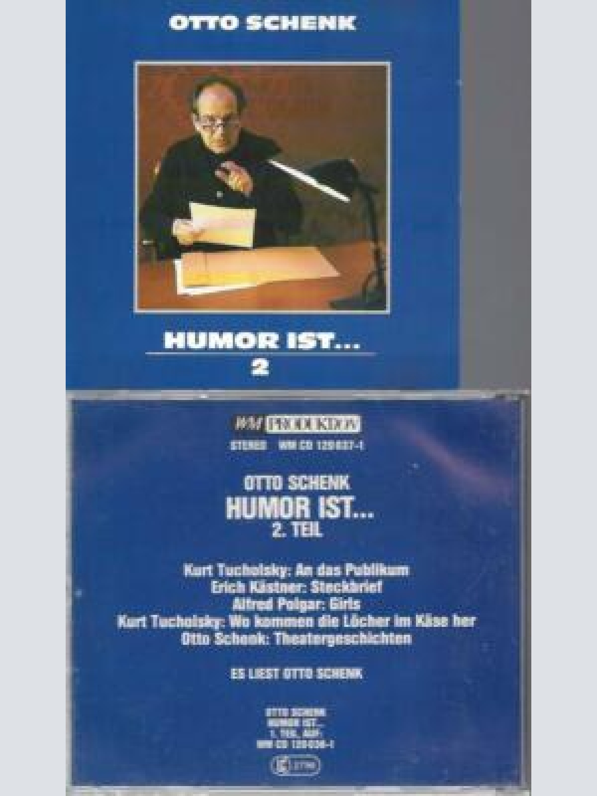 CD - Otto Schenk  Humor ist 2