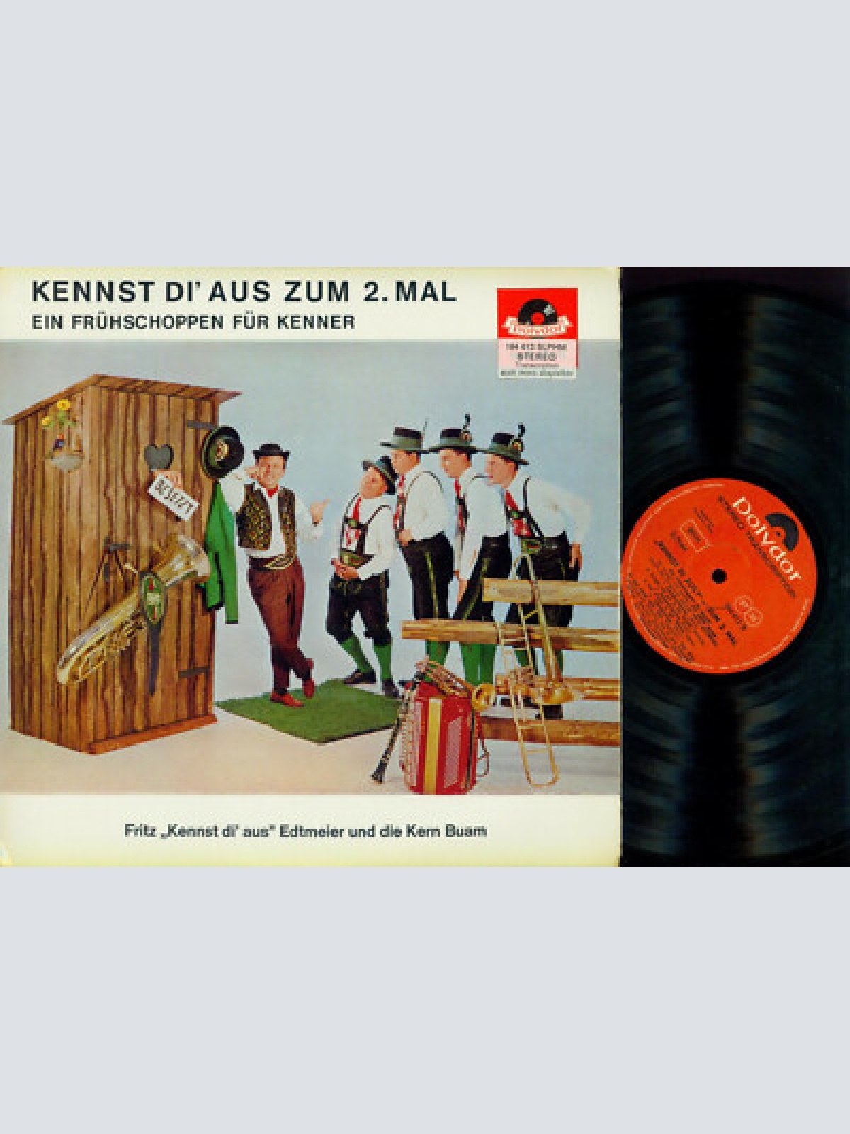 LP-Kennst Di aus zum 2 mal -Ein Frühschopen für Kenner Kern Buam+ Edtmeier